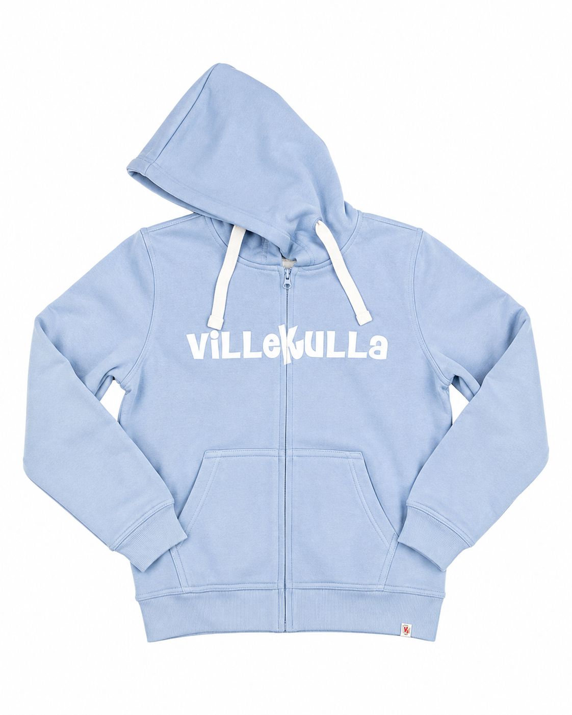Lyseblå hoodie
